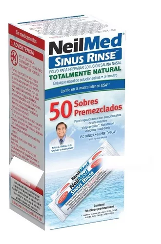 Neilmed Paquete Sinus Rinse C/150 Sobres (inc. 2 Botellas)