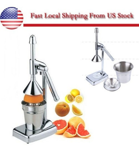 Manual Juicer Comercial Prensa Exprimidor Extractor De Jugos