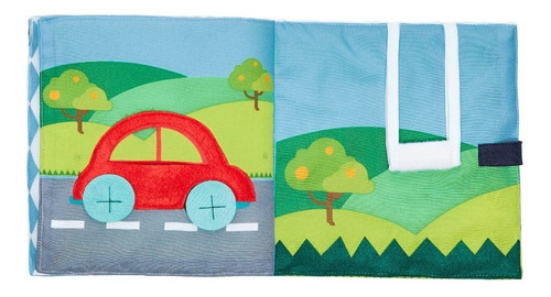 Imagen 8 de 10 de Libros Sensoriales Didácticos De Tela La Casa