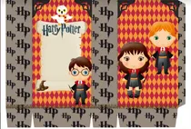 Comprar Kit Imprimible, 100% Editable Harry Potter Dibujo- Candy Bar