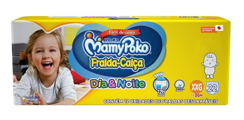 Mamypoko Pants Dia Y Noche Xxg X 22 Unidades