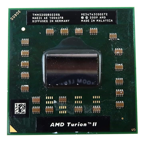 Procesador Amd Turion Ii X2 Mobile M520 2.3ghz S1 (s1g3) (Usado)