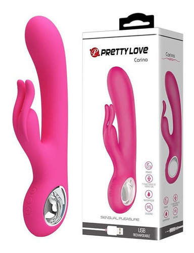 Vibrador Doble En El Clitoris Color Rosa