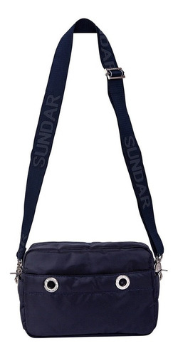 Imagen 1 de 3 de Bolsa Sundar Crossbody Azul Marino Original