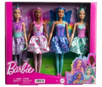 Comprar Set De Muñecas Barbies Cuento De Hadas