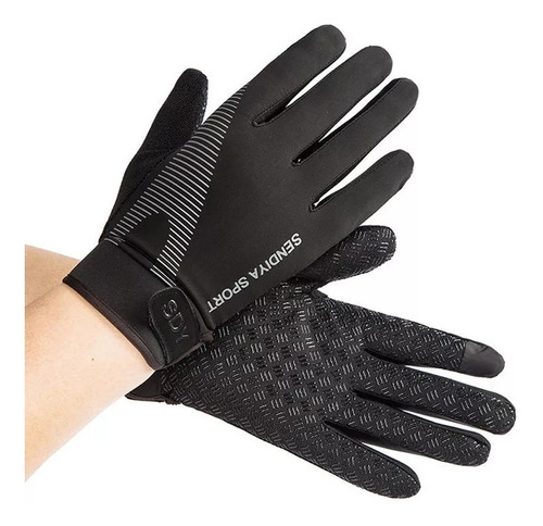 Guantes Ciclismo Mtb Táctiles Licrados Antideslizantes 