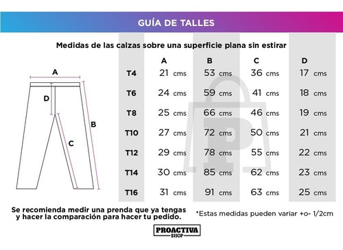 Calzas Termicas Frisadas Para Nenas Niñas - Proactivashop