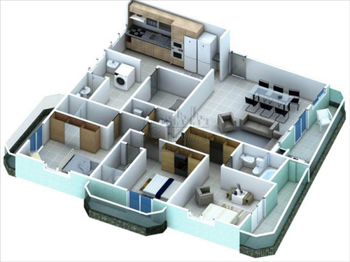 Apartamento - Venda - Canto Do Forte - Praia Grande - Fd307