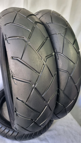 Par De Pneu Dunlop Trailmax 160/60 17 E 120/70 17 Usado (Usado)