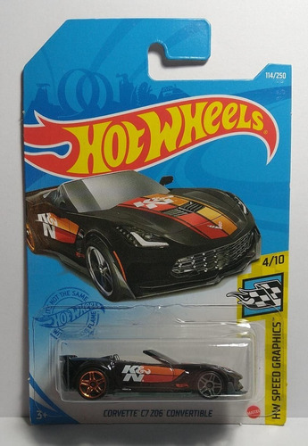 Hotwheels Corvette C7 Z06 Convertible 2021