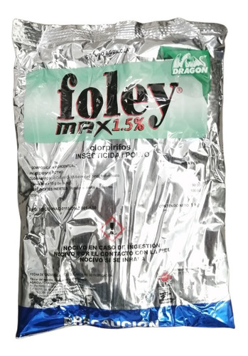 3 Kilos Foley Max 1.5% Insecticida En Polvo Hormiga Etc