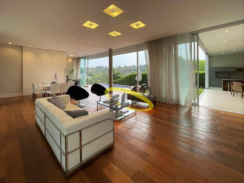 Imagem 13 de 30 de Alphaville Granja Viana - 4 Suítes. Moderna Impecável, Piscina, Gourmet E Vista Para O Pôr Do Sol! - Ca5289
