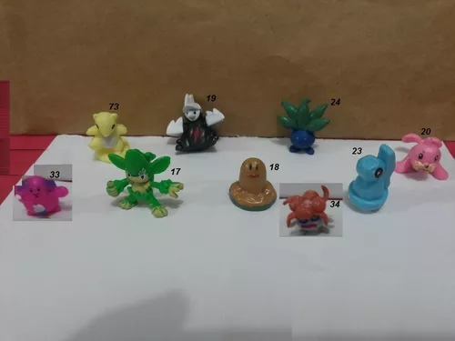 Miniatura Pokemon 24 Bonecos Sortidos Pikachu & Cia