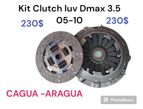 Kit Clutch Luv Dmax 3.5 2005-2010