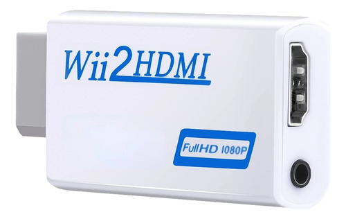 Adaptador Wii Conectar Hdmi 1080p Convertidor Audio Y Vídeo