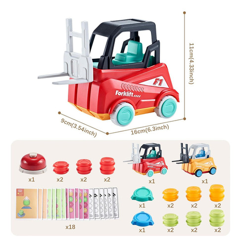 Engineer Forklift Frenzy Transport Game, Mine Tow Truck