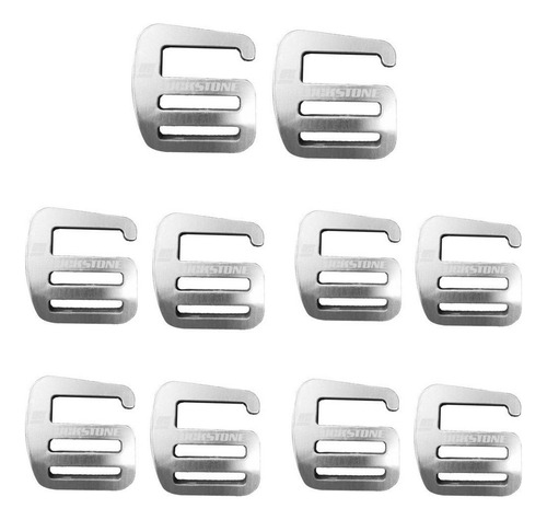 . 10pcs Hebilla De Correas For Mochila Bolsa Impermeable