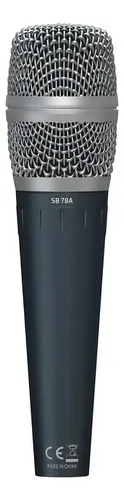 Behringer Ba 85a Dynamic Super Cardioid Microphone Negro