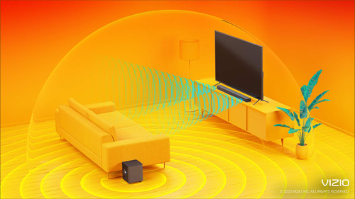 Vizio Barra De Sonido V-series 2.1 Para Cine En Casa Color Negro