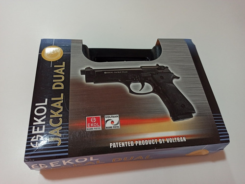 Pistola Fogueo Ekol Jackal Dual Rafaga9mm Sonido Real $ 280