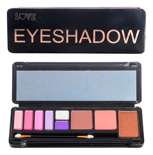 Love Eyeshadow Paleta De Sombras Para Maquillaje + Rubor