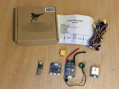 Gps Osd Fpv Skylark Rock Osd For 3-12s Battery Avión Drone