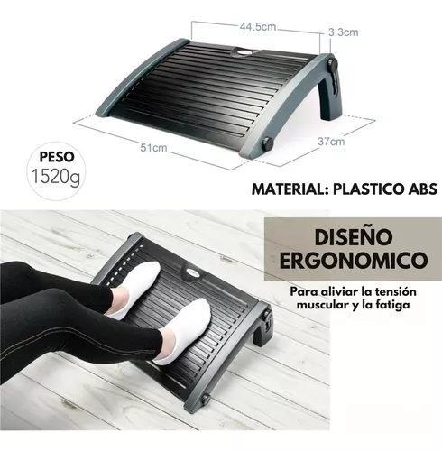 Reposa Apoya Pies Ergonomico Aidata Oficina Postura Piernas - $ 83.523,99