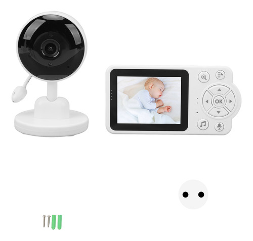Cámara Monitor De Vídeo Para Bebés Con Visión Nocturna, Pant