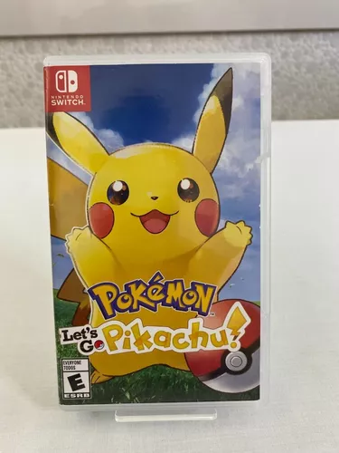 Jogo Pokémon Let's Go, Pikachu! Nintendo Nintendo Switch em Promoção é no  Bondfaro