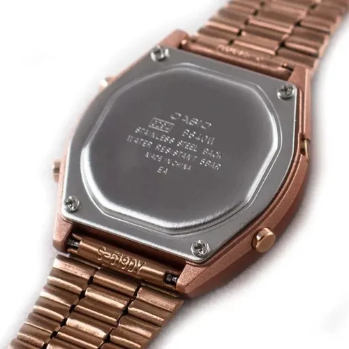 Reloj casio oro rosa original new arrivals