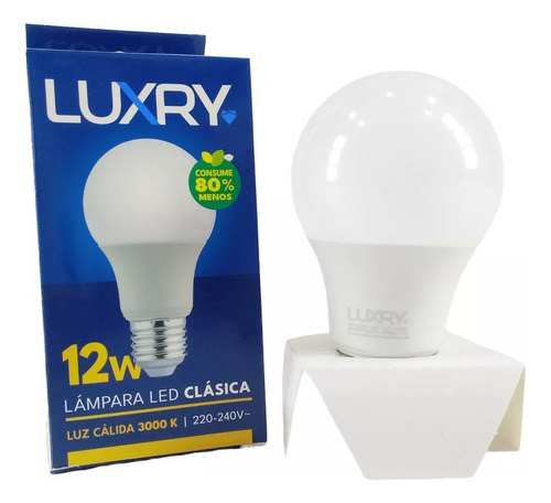 LUXRY LGU-1212L LED 12 W Color de la luz Blanco cálido Unidad 3000 K