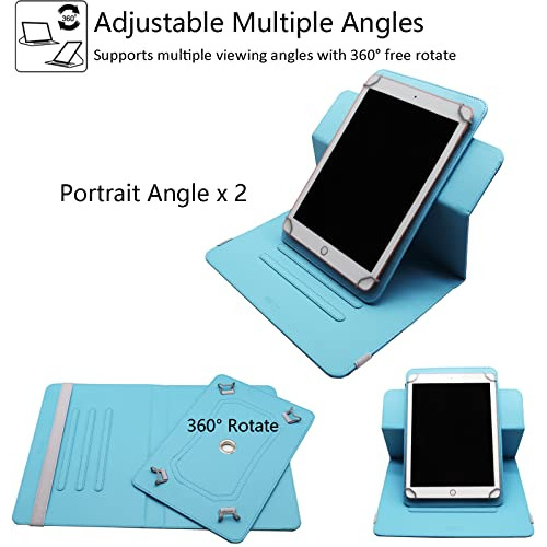 Funda Universal Tablet Android De 10 Y 10.1 Pulgadas, S...