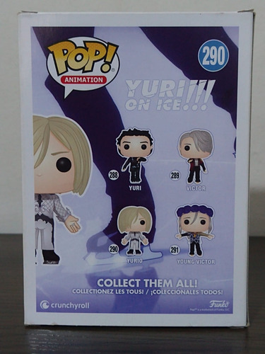 Funko Pop Yurio 290 - Yuri On Ice - Yuri!!! On Ice