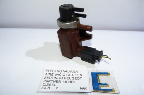 Electro Valvula Aire Vacio Citroen Berlingo Peugeot 2005-10