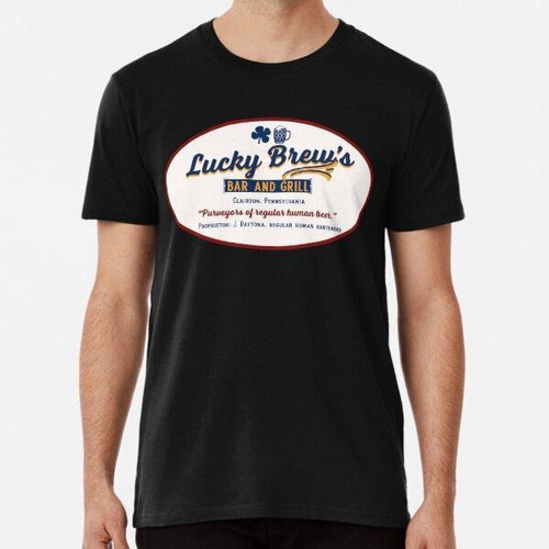 Remera Lucky Brew's Bar Y Grill. Bar De Jackie Daytona De Lo