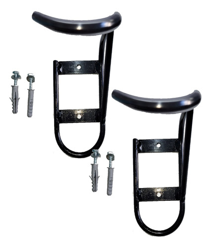 Soporte Cuelga Bicicleta De Pared Rueda Pack X 2 Unidades 