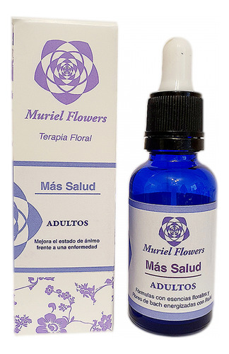 Terapia Floral Mas Salud Adultos  30ml Muriel Flowers