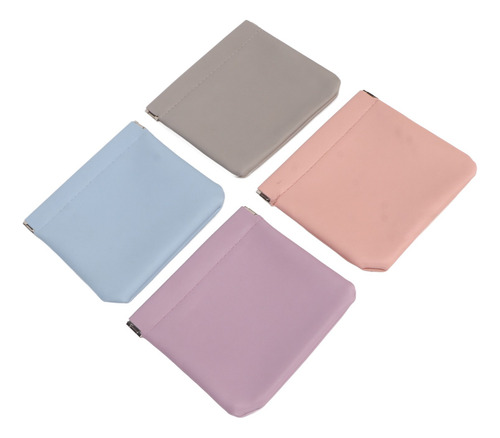 Mini Bolsa De Almacenamiento De Lápiz Labial De 4 Colores
