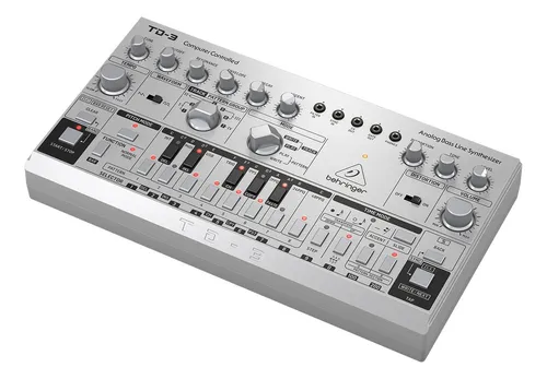 Behringer Td-3-sr Sintetizador Análogo Secuenciado Dj Rap Color Gris