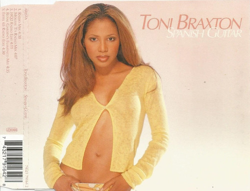 Cd Single - Toni Braxton - Spanish Guitar - 2000 - 5 Músicas