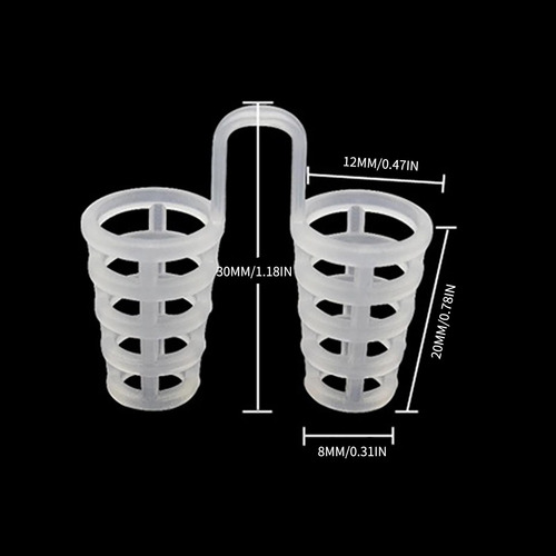 Tapones Para Roncar N, 4 Piezas, Clips Magnéticos Para Ronca