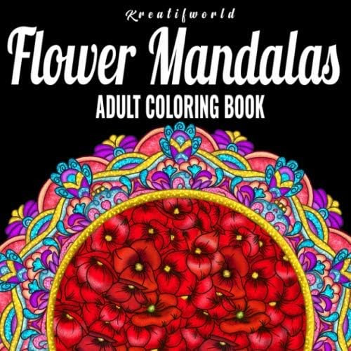 Libro: Adult Coloring Book | Flower Mandalas: Relaxing Color