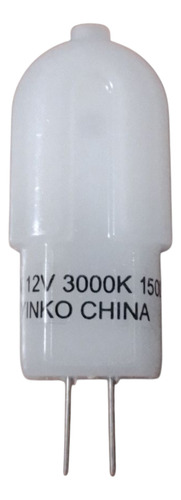 Bipin Led 12v 2w G4 150lm Para Zócalo Fría O Cálida Blanco Cálido