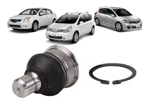 Imagem 3 de 6 de Pivo De Suspensão Inferior Nissan Tiida 2007...