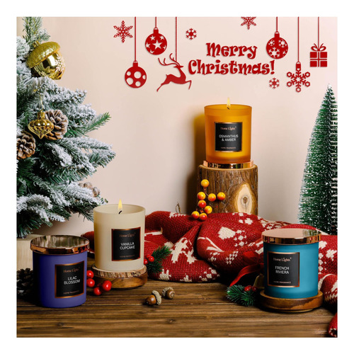 Velas De Velas Perfumadas Con Luces Caseras, Velas De Cera 4