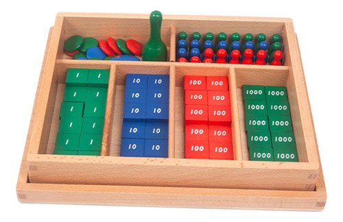 W Juego De Sellos Montessori Material Didáctico, Conteo,