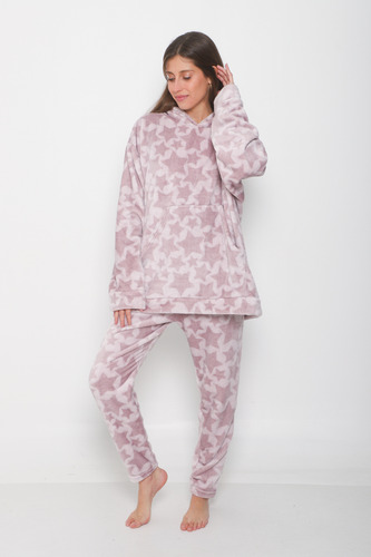Pijama Wop Clothing Pantalón Polar Soft Mujer Doble Estrella