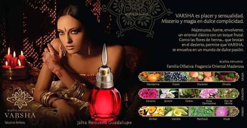 Perfume Original De Jafra Para Dama Varsha 50ml