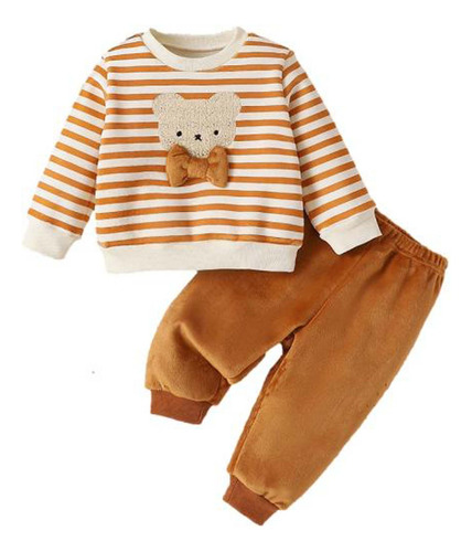 Ropa De Abrigo Moderna Para Niños, Traje Cálido De Felpa Con