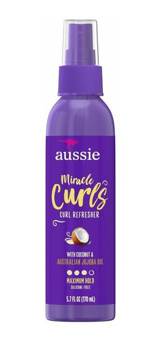 Aussie Miracle Curls Refresher Bomba De 5.7 Onzas (retención